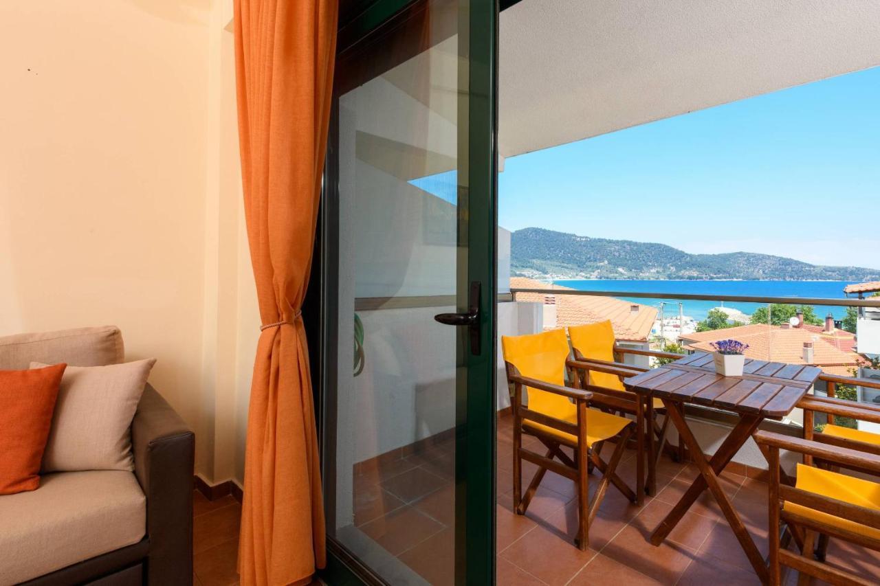 Zoe'S Sea View Apartment Скала Потамияс Екстериор снимка