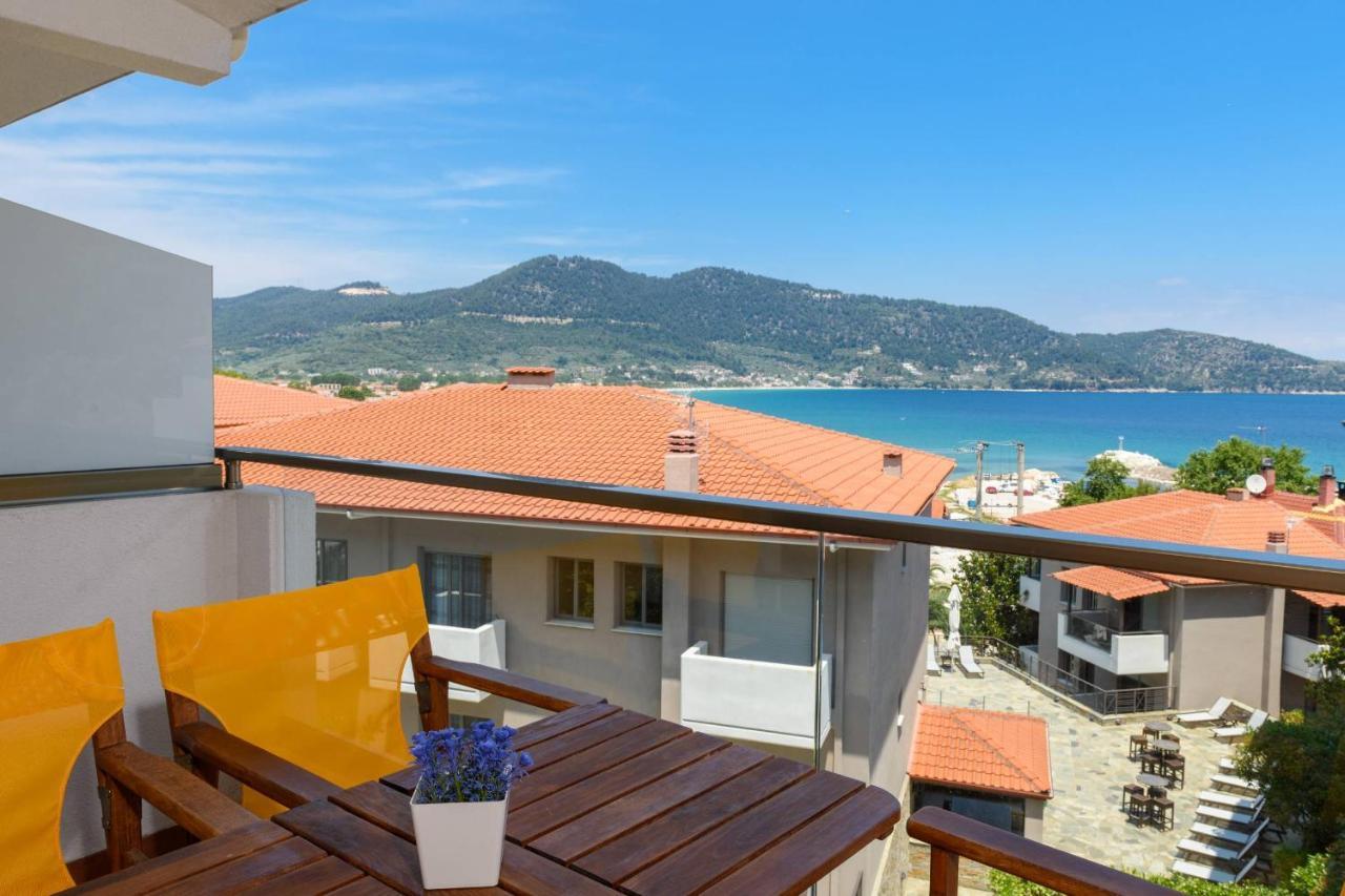 Zoe'S Sea View Apartment Скала Потамияс Екстериор снимка