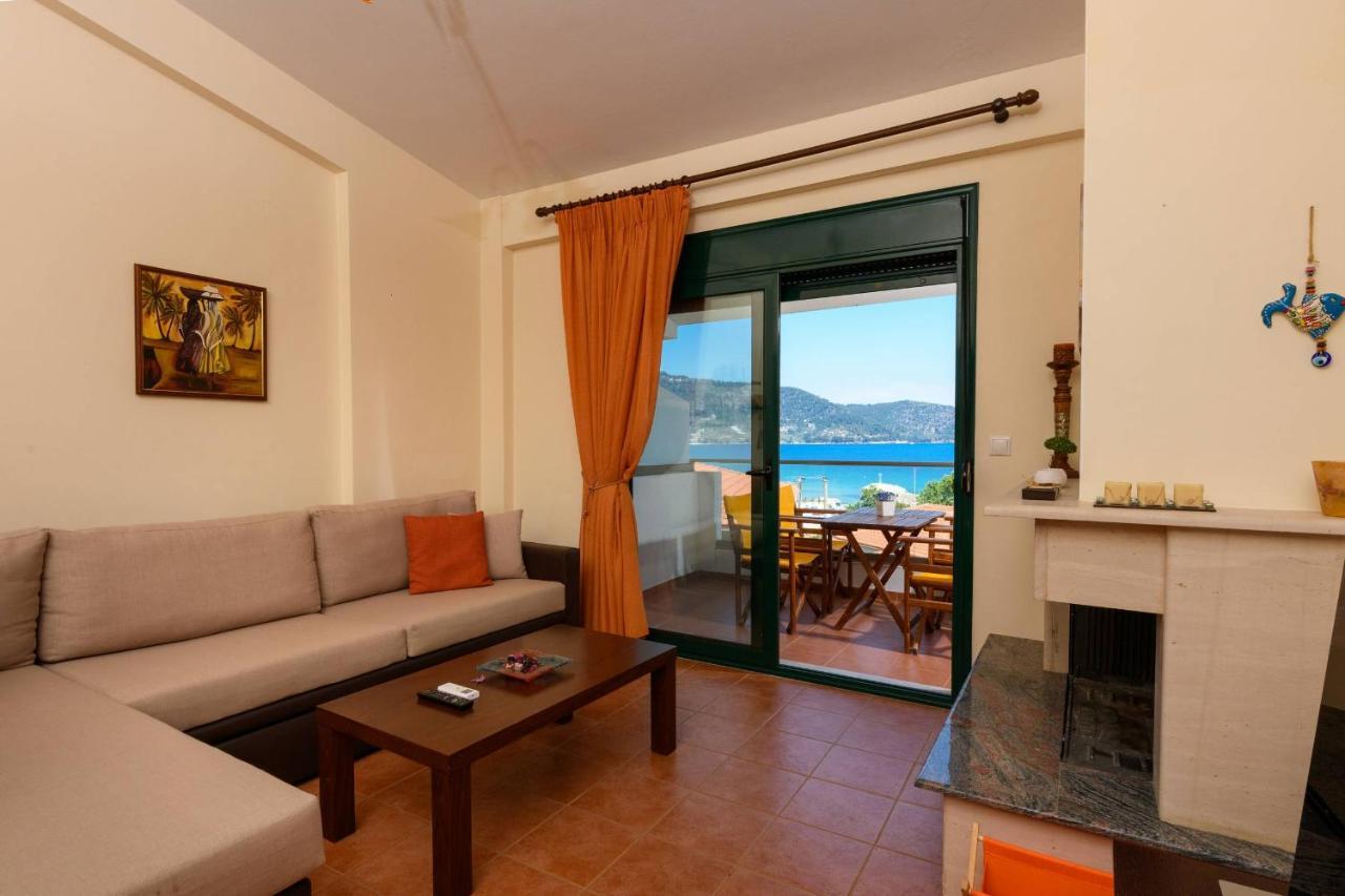 Zoe'S Sea View Apartment Скала Потамияс Екстериор снимка